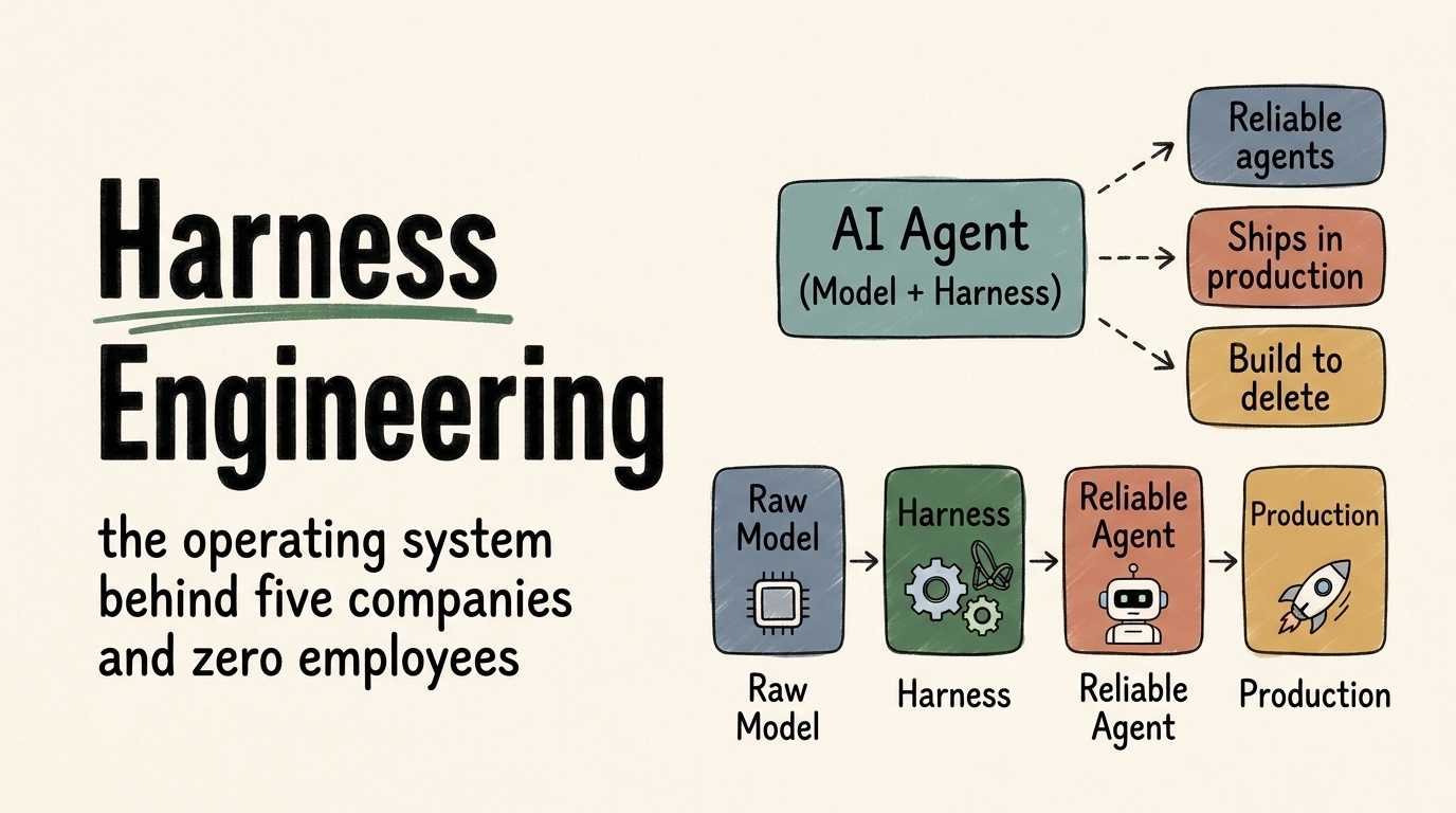 Harness Engineering: The OS Behind 5 Companies
